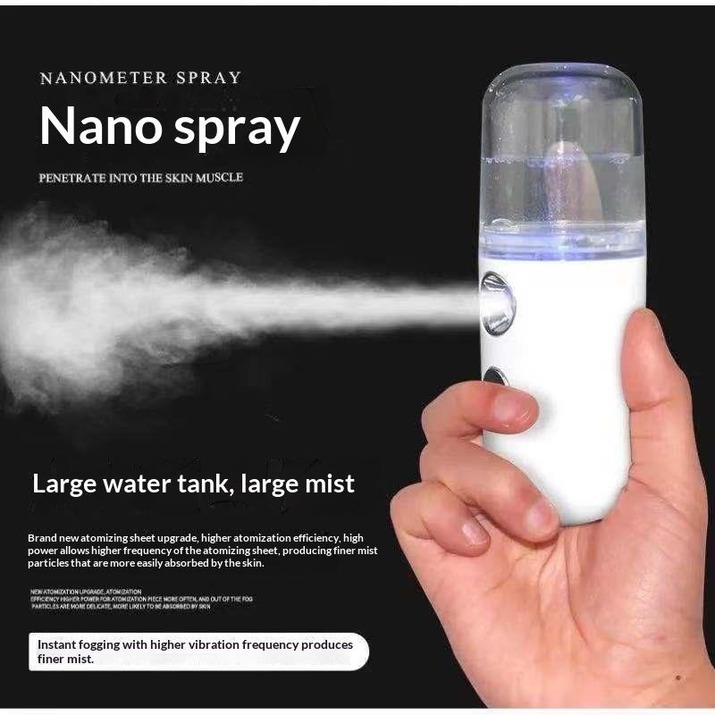 Face Steamer - 1 Set USB Şarj Edilebilir Nano