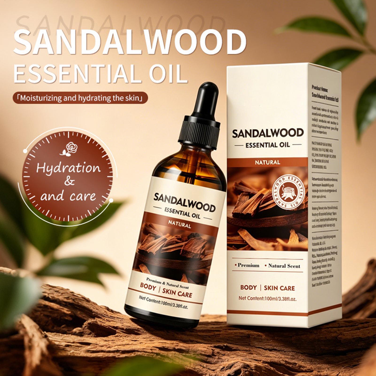 Aromatherapy Diffuser - Sandal Ağacı Esansiyel Yağı 100ml Doğal