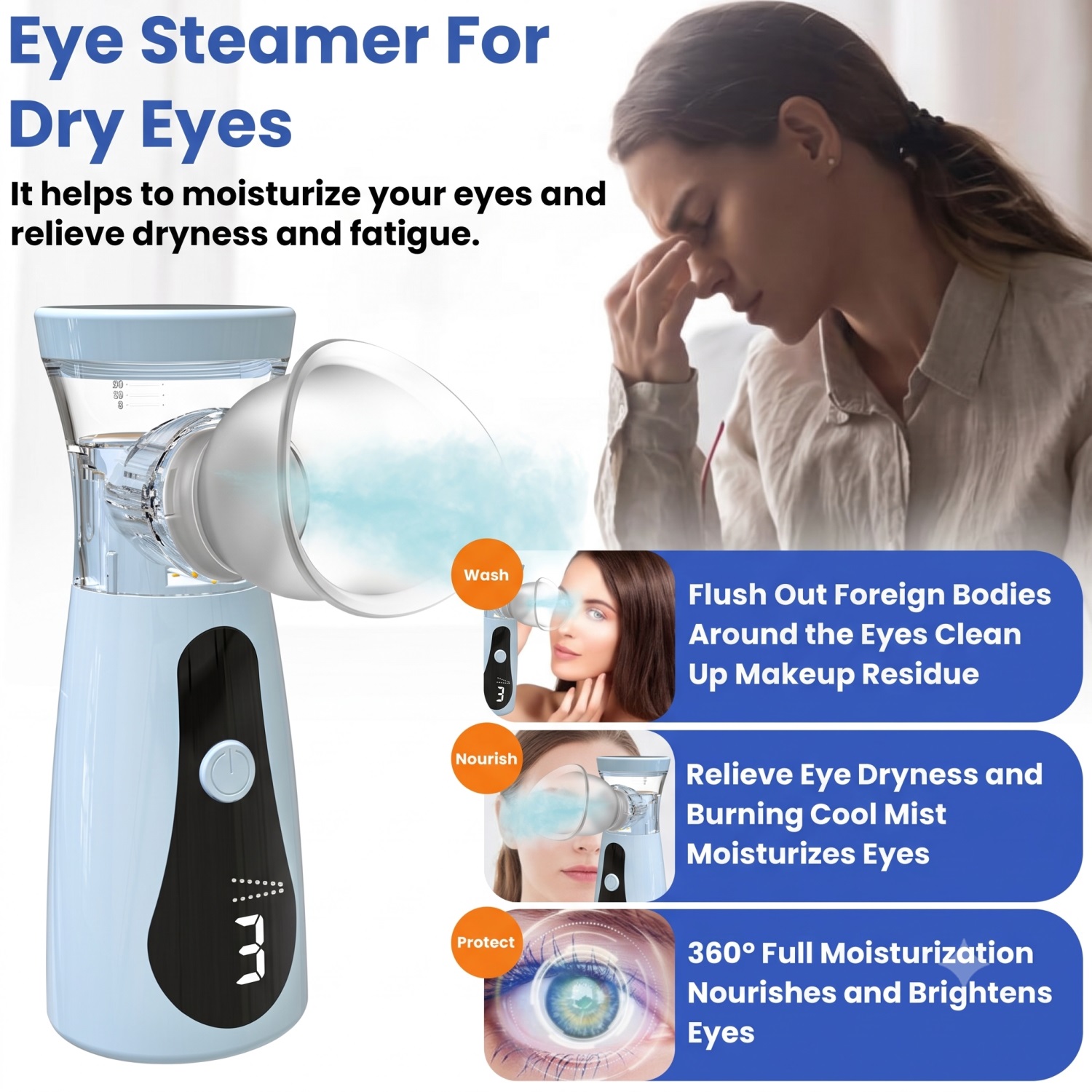 Göz Nano Nemlendirici, Buharla - Face Steamer incelemesi ve fiyatı