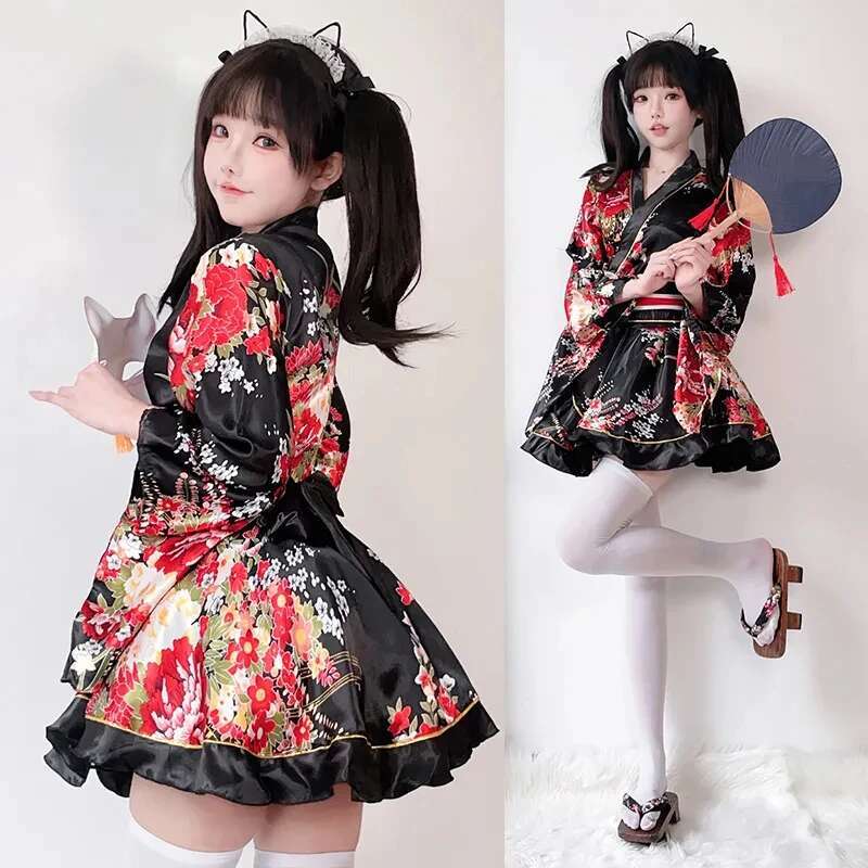 Japon modifiye Kimono elbise k - Bathrobe incelemesi ve fiyatı