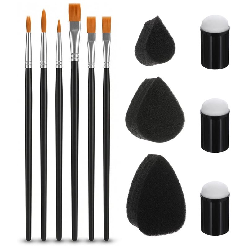 AB34-12 Adet Yüz Boyama Fırças - Body Brush incelemesi ve fiyatı