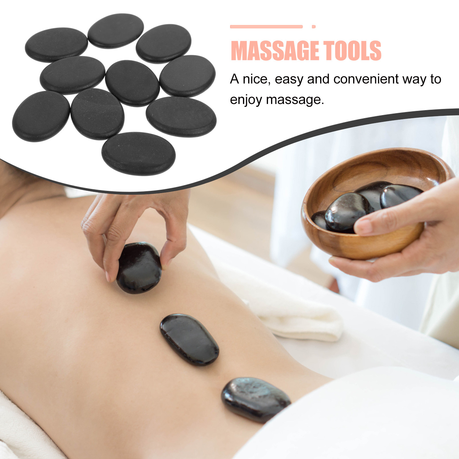 10 Adet Volkanik Sıcak Taşlar  - Foot Spa incelemesi ve fiyatı