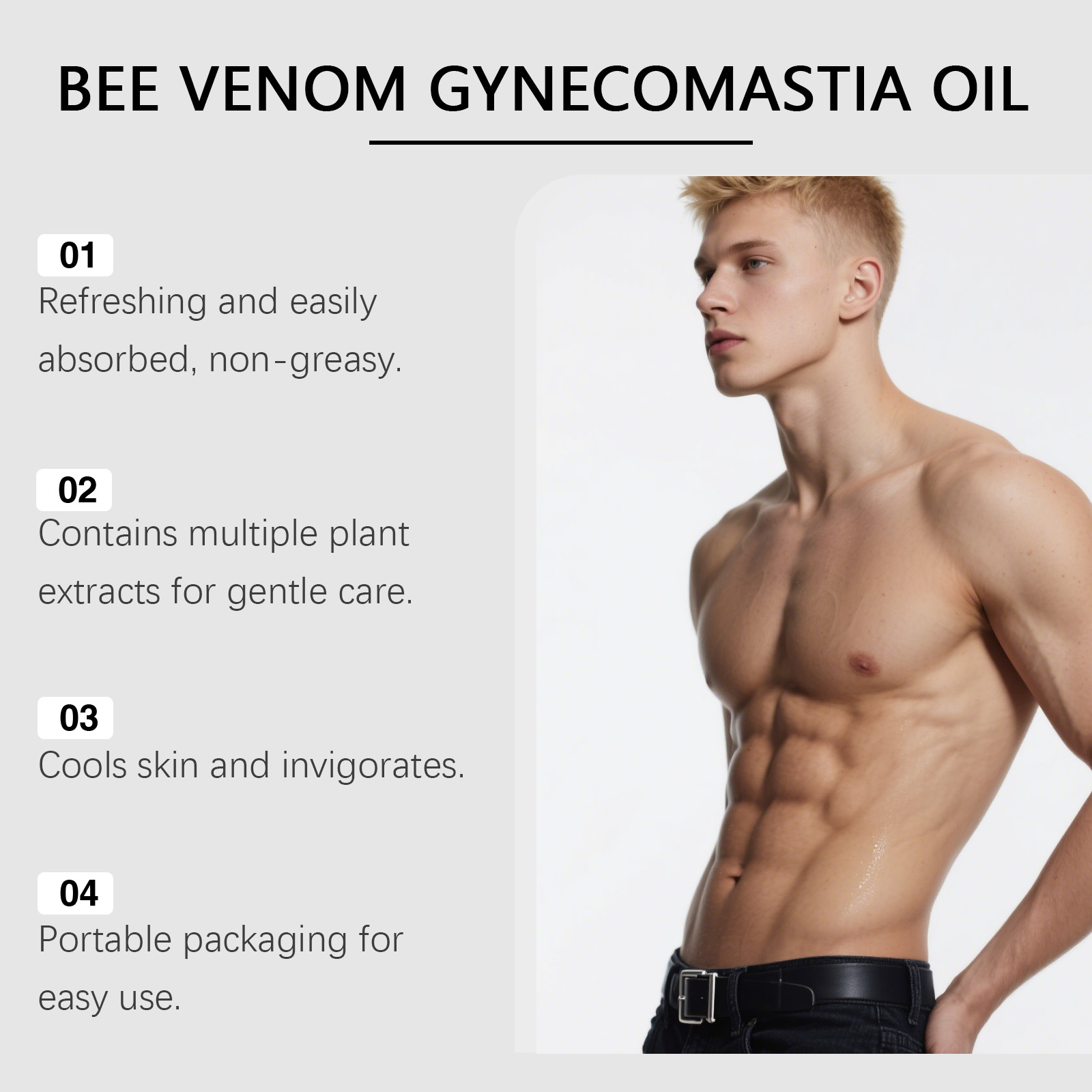 Arı Zehiri Erkekler İçin Jinek - Body Oil incelemesi ve fiyatı